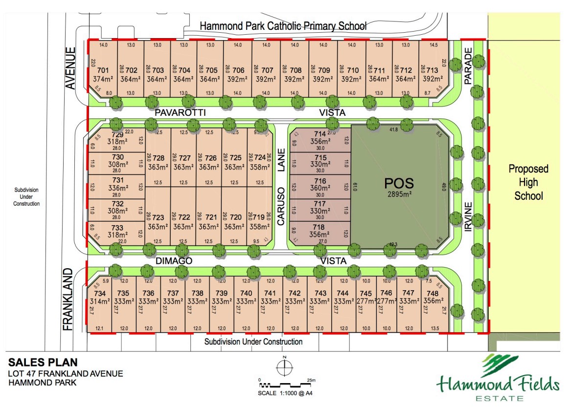 [Land for Sale] Hammond Fields Estate, Hammond Park OpenLot